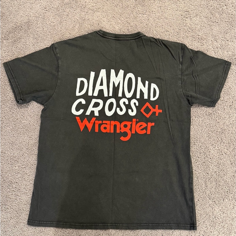 Wrangler X Diamond Cross Ranch Long Live Cowboys Shirt